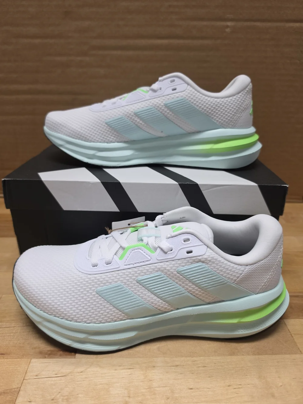 Adidas Women’s White & Mint Running Shoes